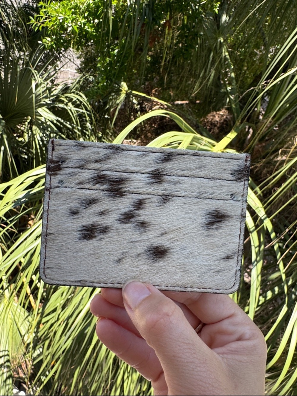 Cowhide Card Holder Wallet • Western Coastal Cowgirl •